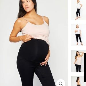 Black Maternity Jeggings